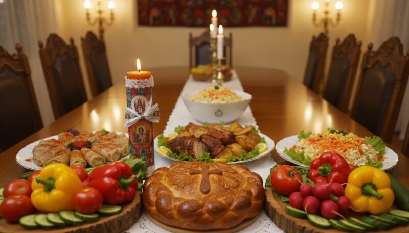 pripremu slavske trpeze
